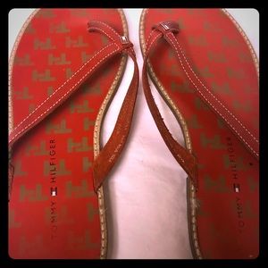 Tommy Hilfiger flip flops